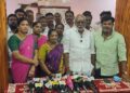 புழல் காவல்துறையுடன் இணைந்து பள்ளி மாணவ மாணவியர் நடத்திய போதை தடுப்பு விழிப்புணர்வு பேரணி