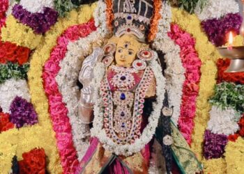 மயிலாடுதுறை மாமரத்துமேடையில் உள்ள திரௌபதி அம்மன் கோவிலின் 20-ஆம் ஆண்டு ஆடி உற்சவ தீமிதி திருவிழா