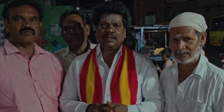 TVKபொதுச்செயலாளர் அமைச்சர் புஸ்ஸி. N.ஆனந்த் பிறந்தநாள் முன்னிட்டு மக்களுக்கு அன்னதானம்