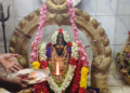 ஆறுபாதி கிராமத்தில் ஸ்ரீ மகா காளியம்மன் ஆலயத்தில் ஆடி மாத 4-வது வெள்ளியை முன்னிட்டு திருவிளக்கு பூஜை