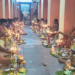 ஆக்கூர் தான்தோன்றீஸ்வரர் ஆலயத்தில் ஆடி வெள்ளி கிழமையை முன்னிட்டு உலக நன்மை வேண்டி திருவிளக்கு பூஜை