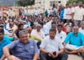 கன்னியாகுமரி பல அம்ச கோரிக்கைகளை வலியுறுத்தி டாஸ்மாக் கடை ஊழியர்கள் கன்னியாகுமரி முழு அடைப்பு போராட்டம்