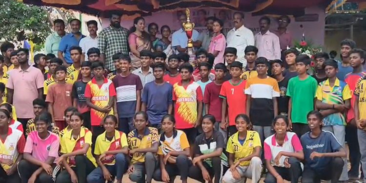 தமிழ்நாடு தடகள சங்கம் சார்பில், 7வது மாநில அளவிலான இளைஞர் தடகளப்போட்டிகள் விழுப்புரத்தில் இன்று துவங்கியது