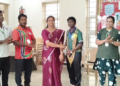 தென்னிந்திய அளவில் நடைபெற்ற டி20 கிரிக்கெட் சாம்பியன்ஷிப் போட்டியில் இளமுகிலன் வெள்ளி பதக்கம்