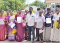 70 ஆண்டுக்கு மேலாக தங்கள் பயன்பாட்டில் உள்ள இடத்திற்கு பட்டா வழங்க வேண்டி மக்கள் மனு