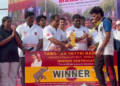 பெண்கள் சமத்துவ தினத்தை முன்னிட்டு தமிழக வெற்றி கழகம் சார்பில் மினி மாரத்தான்