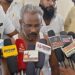 மயிலாடுதுறையில் தவெக, திமுகவினர் போராட்டம். தவெகவினர் போராட்டம் நடத்திய இடத்தில் சாலைமறியல் போராட்டம்