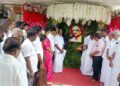 முன்னாள் முதல்வர் முத்தமிழறிஞர் கலைஞரின் திருவுருவ சிலை & திருவுருவபடங்களுக்கு திருவாரூரில் DMK-வினர் மரியாதை