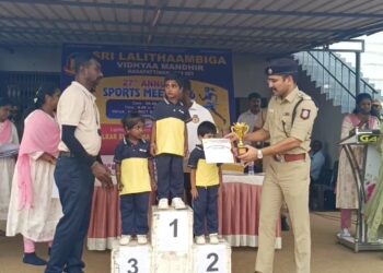 நாகப்பட்டினம் ஸ்ரீ லலிதாம்பிகா வித்யா மந்திர் பள்ளியின் 27-வது ஆண்டு விளையாட்டு விழா