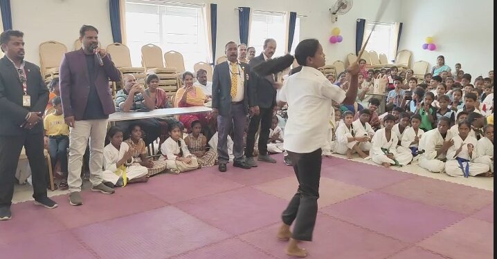 தென்னிந்திய அளவிலான கராத்தே சிலம்பம் யோகாபோட்டிகள்