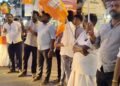 வந்தே மாதரம் பாடலை அவமரியாதை செய்த சோனியா காந்தியை கண்டித்து மயிலாடுதுறையில் BJPசார்பில் ஆர்ப்பாட்டம்