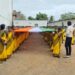 திருவாரூரில் 80வது சுதந்திர தினத்தை முன்னிட்டு 80 மீட்டர் நீளமுள்ள மூவர்ண கொடி தேசப்பற்று குறித்து விழிப்புணர்வு