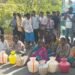 மயிலாடுதுறை மாவட்டத்தில் காலி குடங்களுடன் குடிநீருக்காக அலையும் பொதுமக்கள் பற்றி ஒரு செய்தி தொகுப்பு