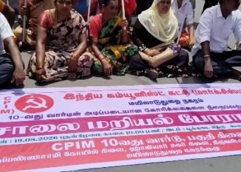 மயிலாடுதுறை மாவட்டத்தில் காலி குடங்களுடன் குடிநீருக்காக அலையும் பொதுமக்கள் பற்றி ஒரு செய்தி தொகுப்பு