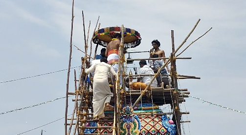 குத்தாலம் அருகே வில்லியநல்லூரில் உள்ள பிரசித்தி பெற்ற திரெளபதி அம்மன் கோயில் கும்பாபிஷேகம் 