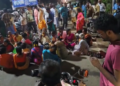 விநாயகர் சதுர்த்தி விழாவை முன்னிட்டு தரங்கம்பாடி தாலுக்கா பகுதியில் விநாயகர் சிலைகள் ஊர்வலம்