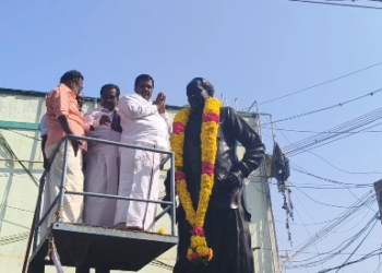 விநாயகர் சதுர்த்தி விழாவை முன்னிட்டு தரங்கம்பாடி தாலுக்கா பகுதியில் விநாயகர் சிலைகள் ஊர்வலம்