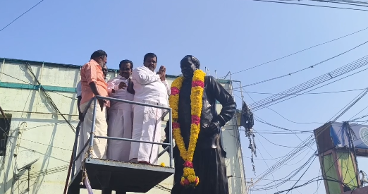 விநாயகர் சதுர்த்தி விழாவை முன்னிட்டு தரங்கம்பாடி தாலுக்கா பகுதியில் விநாயகர் சிலைகள் ஊர்வலம்