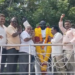 விநாயகர் சதுர்த்தி விழாவை முன்னிட்டு தரங்கம்பாடி தாலுக்கா பகுதியில் விநாயகர் சிலைகள் ஊர்வலம்