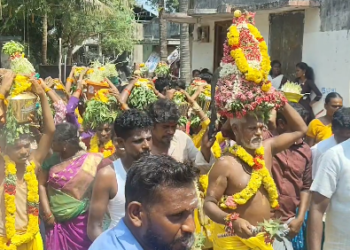விநாயகர் சதுர்த்தி விழாவை முன்னிட்டு தரங்கம்பாடி தாலுக்கா பகுதியில் விநாயகர் சிலைகள் ஊர்வலம்
