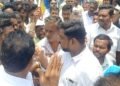 கொள்ளிடம் கரையோர கிராம மக்களை வஞ்சிப்பதாகக் கூறி தமிழக அரசைக் கண்டித்து, PMKகண்டன ஆர்ப்பாட்டம்