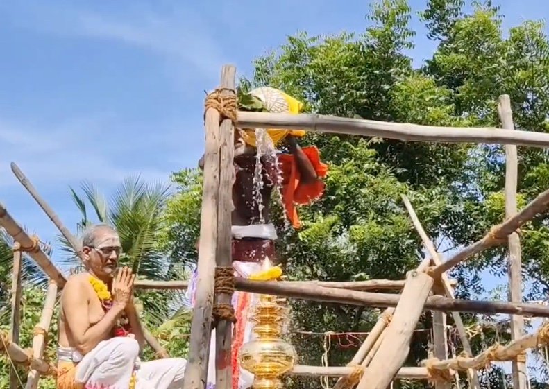 கஞ்சாநகரத்தில் அமைந்துள்ள மிகவும் பழமையான ஸ்ரீ அமிர்தகடேஸ்வரர் ஆலய மஹா கும்பாபிஷேகம்