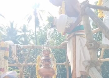 மணக்குடியில் அமைந்துள்ள மிகவும் பழமையான ஸ்ரீ மஹாகணபதி ஆலய மஹா கும்பாபிஷேகம்