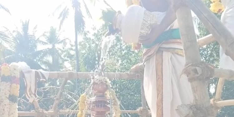 மணக்குடியில் அமைந்துள்ள மிகவும் பழமையான ஸ்ரீ மஹாகணபதி ஆலய மஹா கும்பாபிஷேகம்