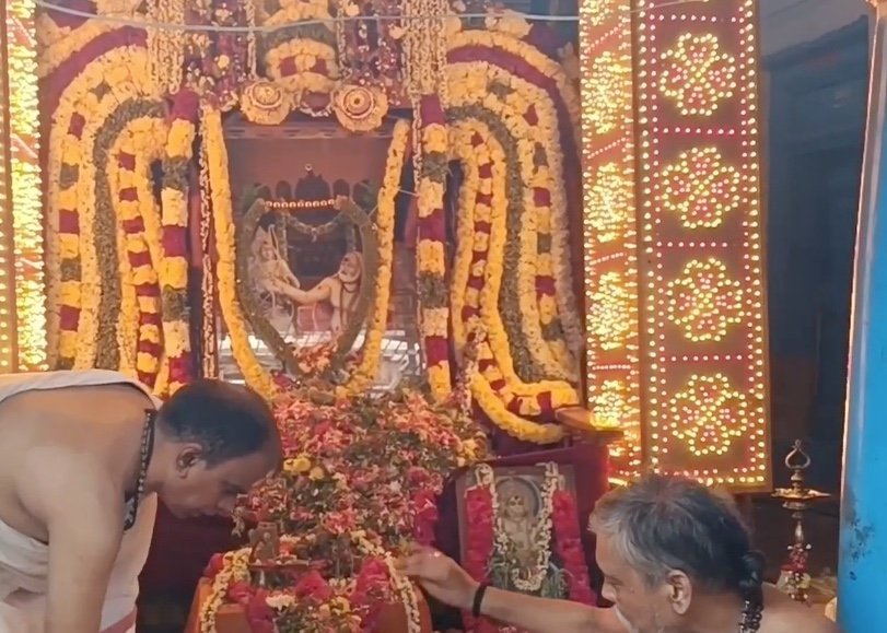 ஸ்ரீராகவேந்திர சுவாமிகளின் 355வது ஆண்டு ஆராதனை விழா புஷ்பாஞ்சலி, பாகவத நாட்டிய ஆசீர்வாத நிகழ்ச்சி