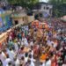 திடீரென்று பெய்த மழை காரணமாக நெல் மூட்டைகள், மழையில் நனைந்து சேதம்விவசாயிகள் வேதனை