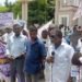 திடீரென்று பெய்த மழை காரணமாக நெல் மூட்டைகள், மழையில் நனைந்து சேதம்விவசாயிகள் வேதனை