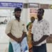 திடீரென்று பெய்த மழை காரணமாக நெல் மூட்டைகள், மழையில் நனைந்து சேதம்விவசாயிகள் வேதனை
