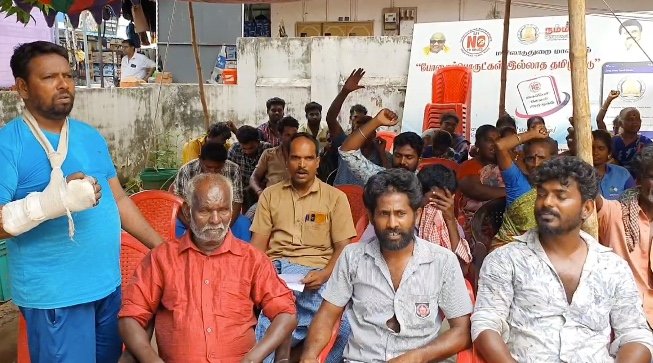வடபட்டினம் நண்பர்களே பார்ப்பதற்காக சென்ற வாலிபர் பைக் மோதி உயிரிழப்பு