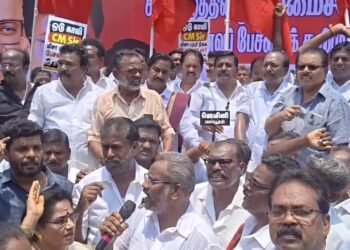 மயிலாடுதுறை வருவாய்&பேரிடர் மேலாண்மை துறை சார்பில் செங்கோட்டையன் அமைச்சர் பேட்டி