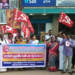 நாகையில் 5 அம்ச கோரிக்கைகளை வலியுறுத்தி சுகாதார ஆய்வாளர்கள் பெருந்திரள் கண்டன ஆர்ப்பாட்டம்