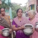 கழிவு நீர் கலந்து வரும் தண்ணீரை வடிகட்டி வேறு வழி இன்றி காய்ச்சி குடித்து வருகின்றனர்