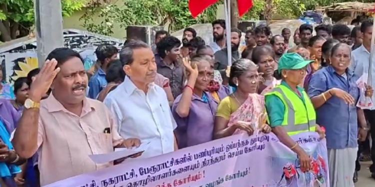 மதுராந்தகம் இடைத்தேர்தல் திமுக வேட்பாளர் பரந்தாமனை ஆதரித்து மல்லசத்தியா பிரச்சாரம்