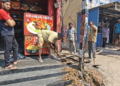 மழைநீர் கால்வாயில் கழிவு நீரை விட்ட தனியார் உணவகத்திற்கு ஆவடி மாநகராட்சி சுகாதாரத் துறை அதிகாரிகள் 5000 ரூபாய் அபராதம்