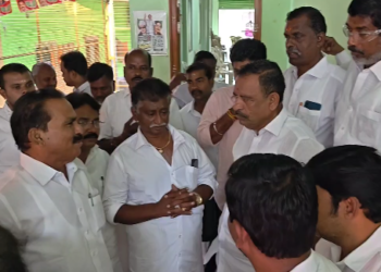 மயிலாடுதுறையில் மத்திய அரசின் மாற்றுத்திறனாளிகளுக்கான உதவித் திட்டத்தின்கீழ் முதியோர்களுக்கு ஶ்ரீகாந்த், எம்பி சுதா நடவடிக்கை