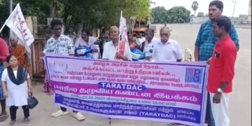 திருமக்கோட்டையில் சுற்றுச்சூழல் ஆர்வலர் மாலதிபழனிச்சாமி 1லட்சம் மரக்கன்று நடும் பணி