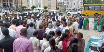 திருவாரூர் நகர் ஊரமைப்பு துறை அலுவலகத்தில் லஞ்ச ஒழிப்புத்துறை அதிகாரிகள் சோதனை