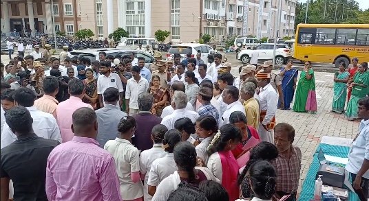 திருவாரூர் நகர் ஊரமைப்பு துறை அலுவலகத்தில் லஞ்ச ஒழிப்புத்துறை அதிகாரிகள் சோதனை