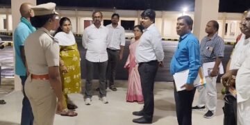 திருவாரூர் நகர் ஊரமைப்பு துறை அலுவலகத்தில் லஞ்ச ஒழிப்புத்துறை அதிகாரிகள் சோதனை